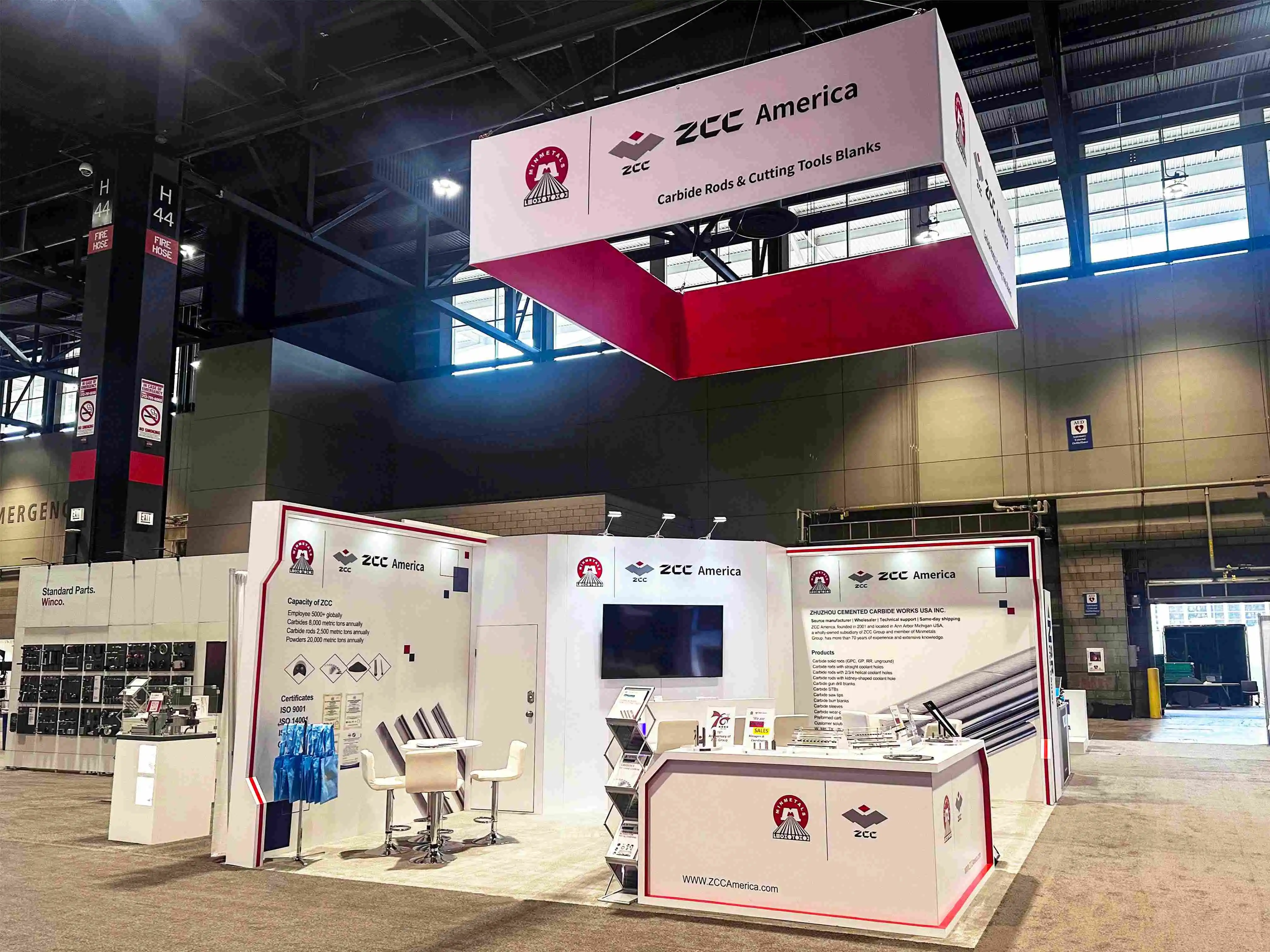 Conexpo Custom Trade Show Displays for Heavy Equipment Brands